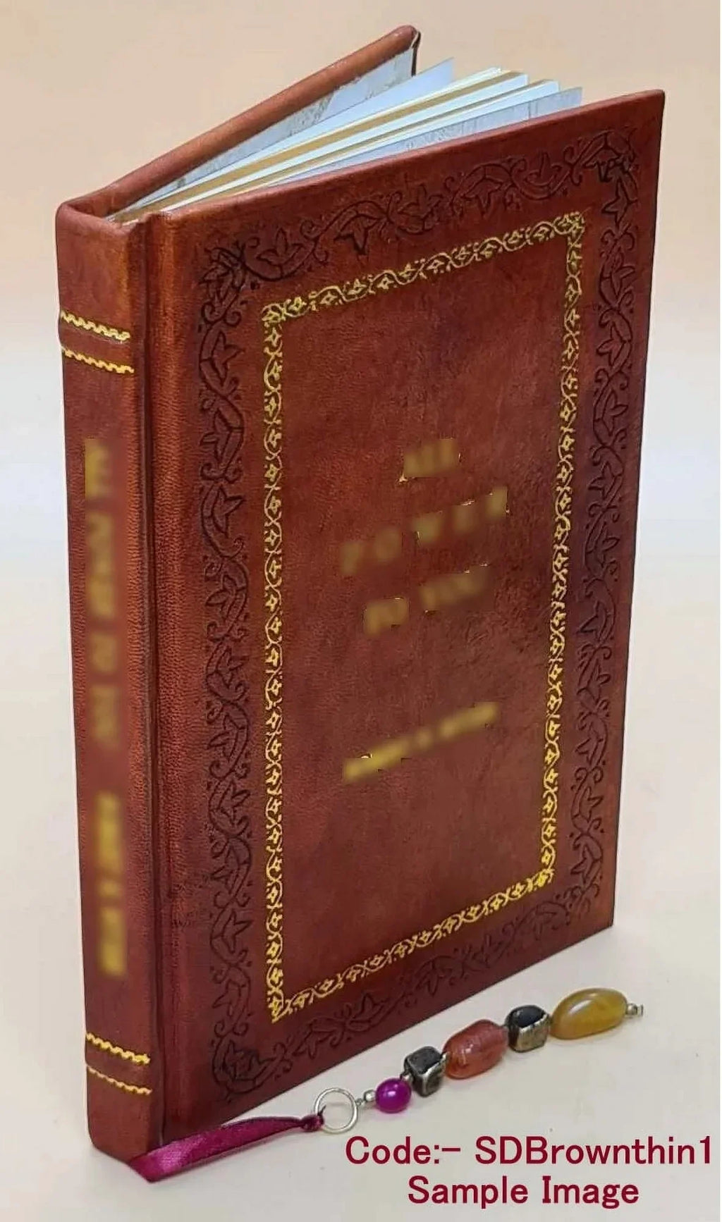 Brown the [Premium Bound] in Highlands Mrs. Leather 1869