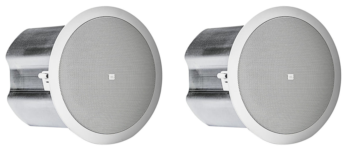 Restaurant/Bar/Cafe Package 6-Zone Ceiling White JBL w/ Amplifier+(10) Speakers