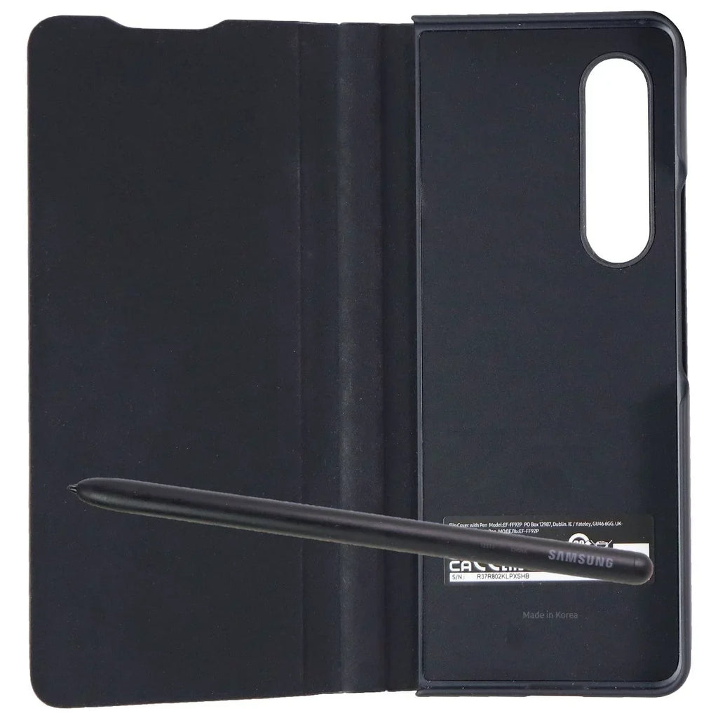 Z (EF-FF92PCBEVZW) Black 5G - Fold3 with Cover for Flip Galaxy Pen