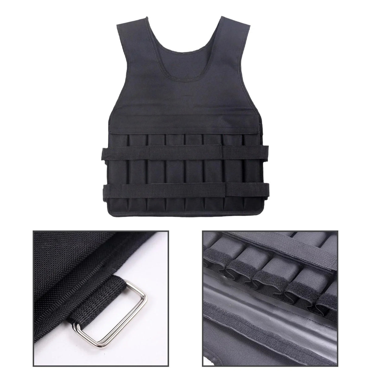 and Men Vest Loading Max Loading 3kg Loading Vest yotijar Weight Women 20kg for Body